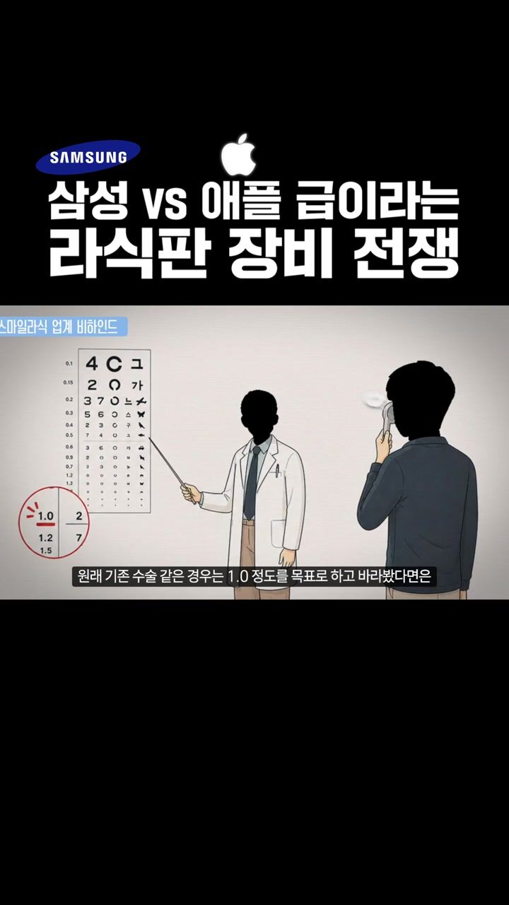 의사들도 의견이 갈린다는 라식 장비 전쟁